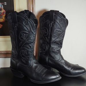 Ariat Leather Cowboy Boots